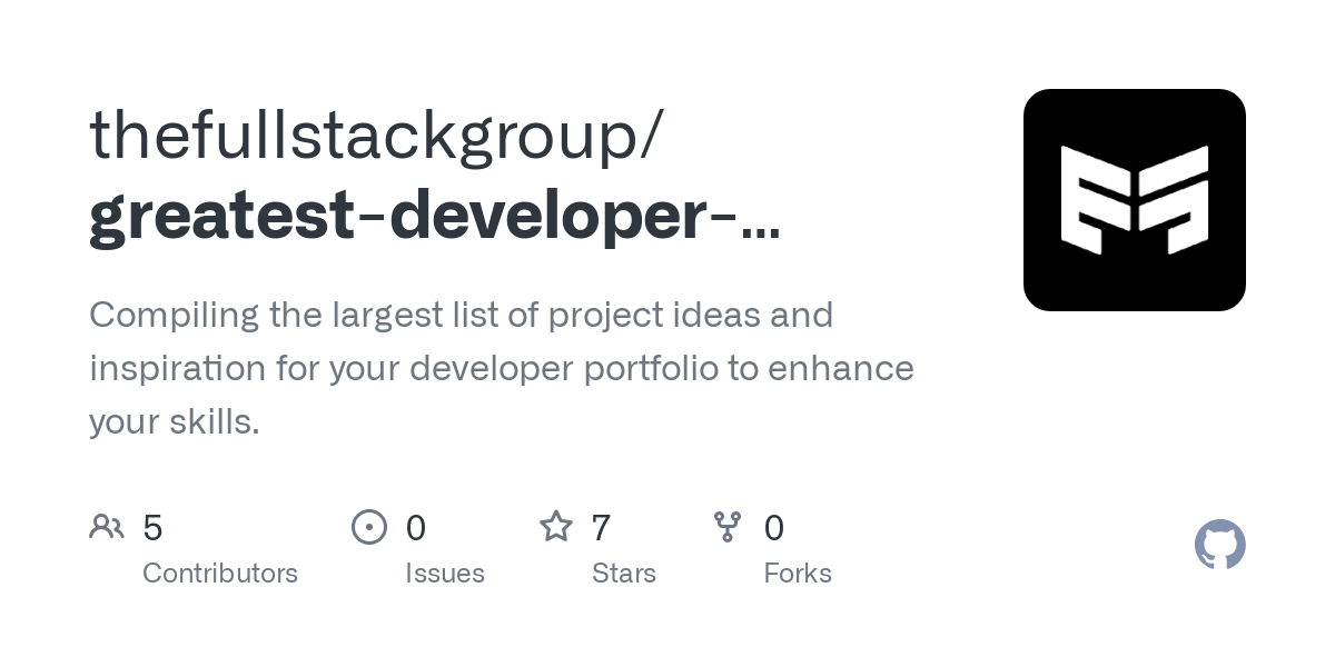 greatest developer portfolio ever