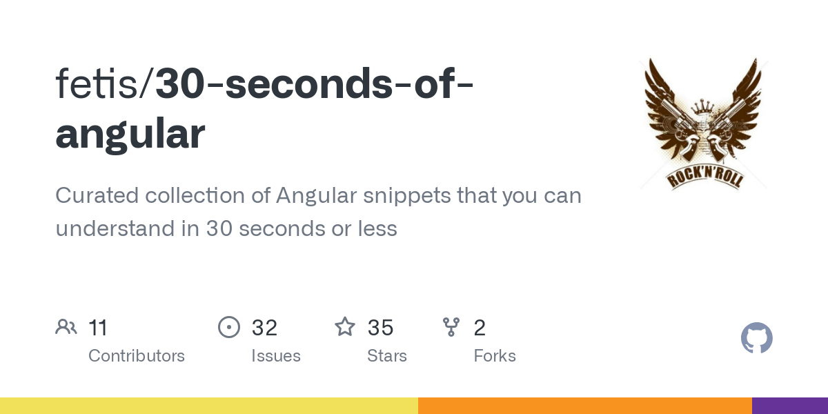30 seconds of angular