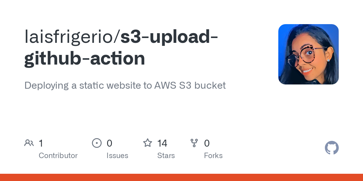 s3 upload github action
