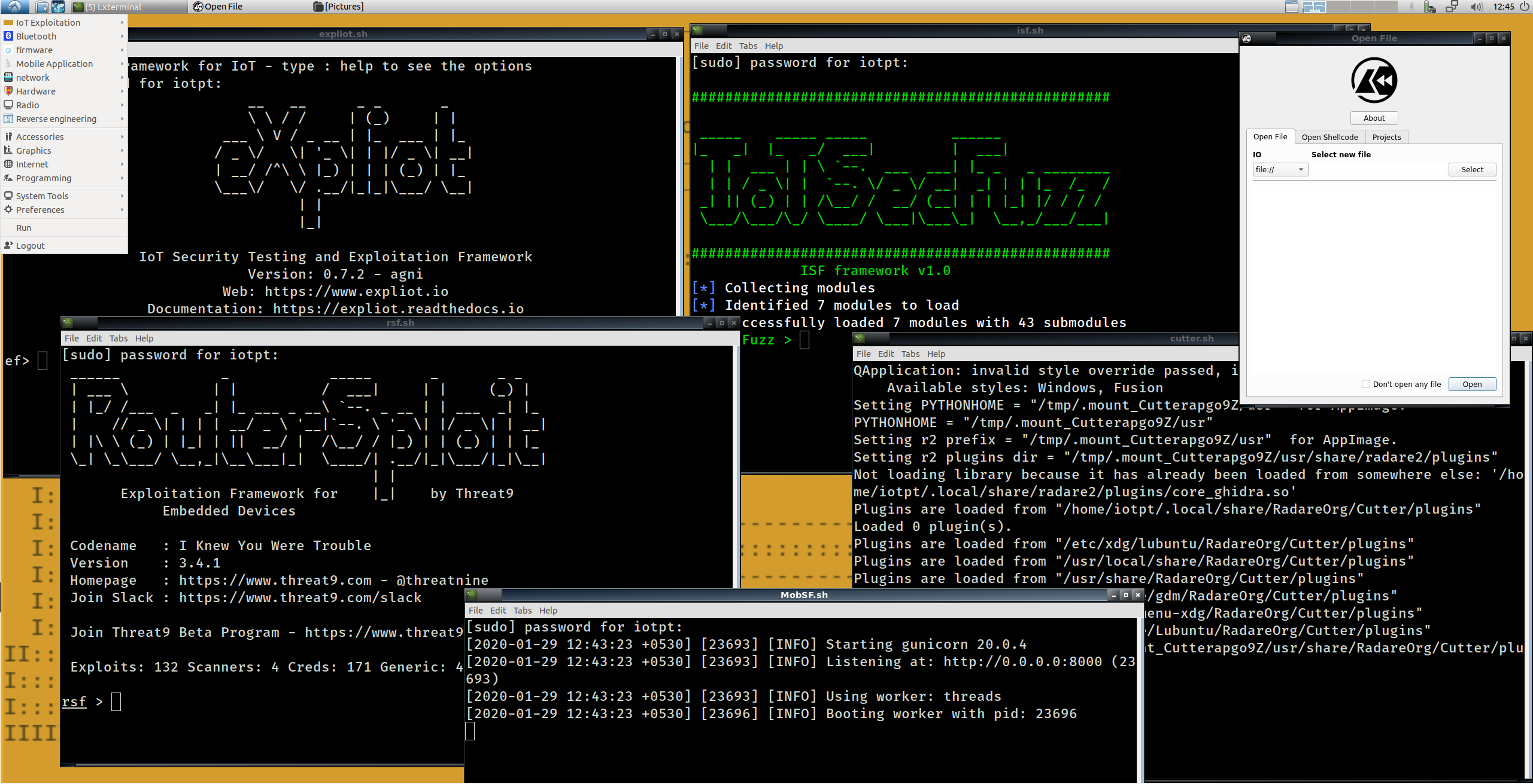 IoT-PT OSV1 스크린 샷