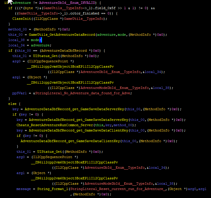 IL2CPPINSPECTOR Project Ghidra Project
