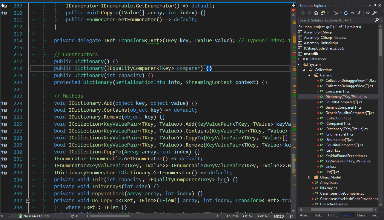 IL2CPPINSPECTOR SOLUTION Visual Studio ที่สร้างขึ้นอัตโนมัติ