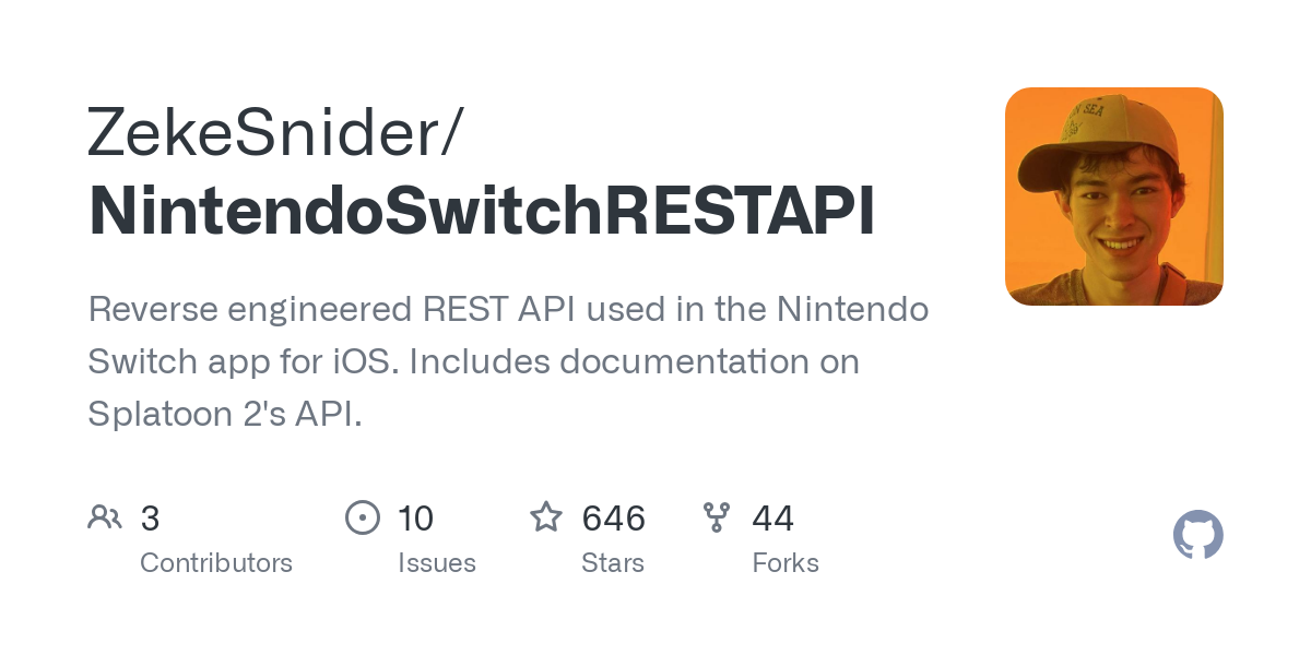 NintendoSwitchRESTAPI