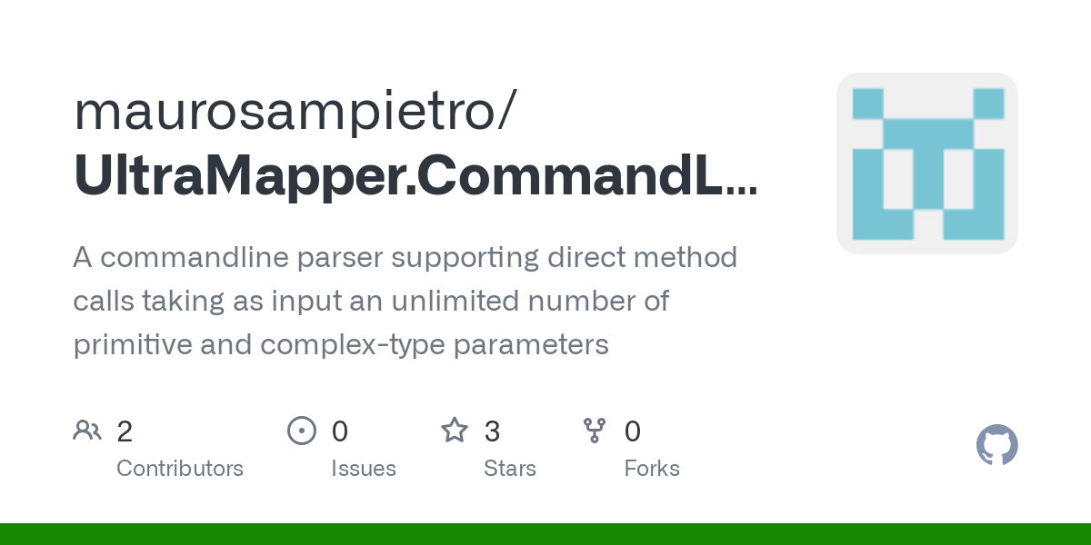 UltraMapper.CommandLine