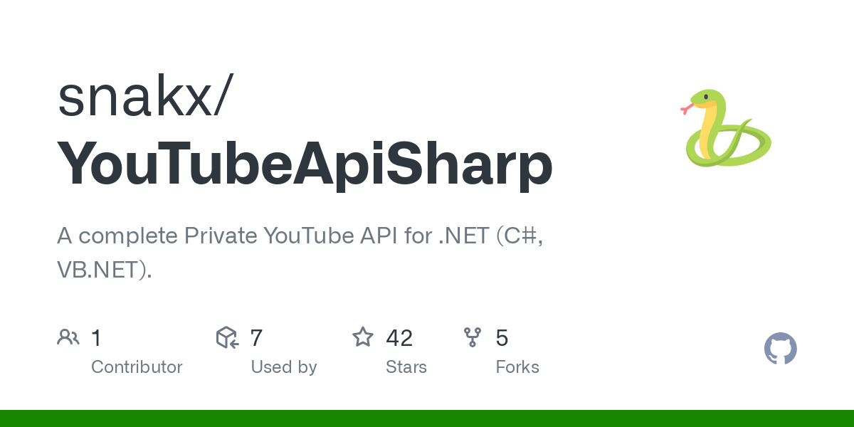 YouTubeApiSharp