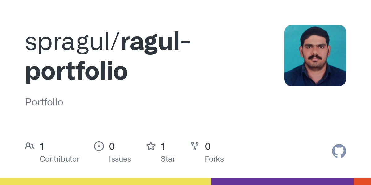 ragul portfolio