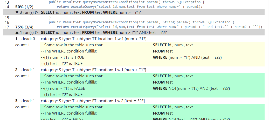 Пример сводного отчета
