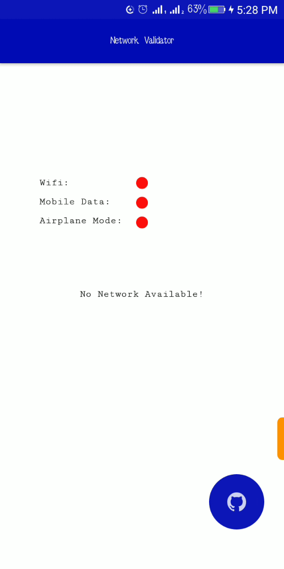 Режим самолета (анимированный)