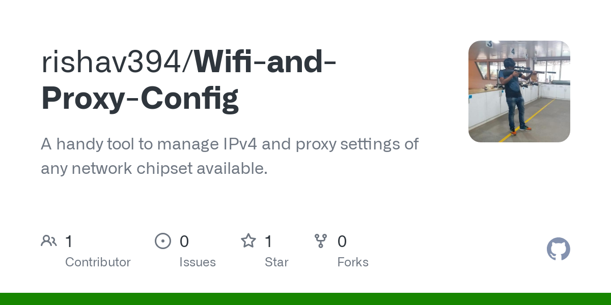 Wifi and Proxy Config