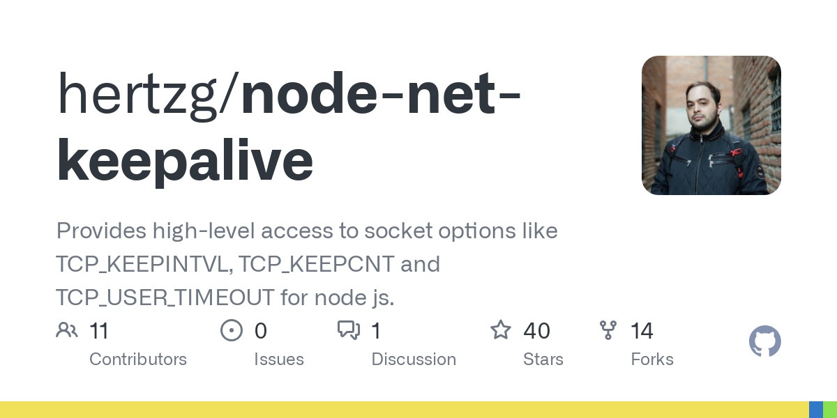 node net keepalive