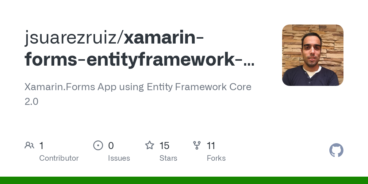xamarin forms entityframework sample