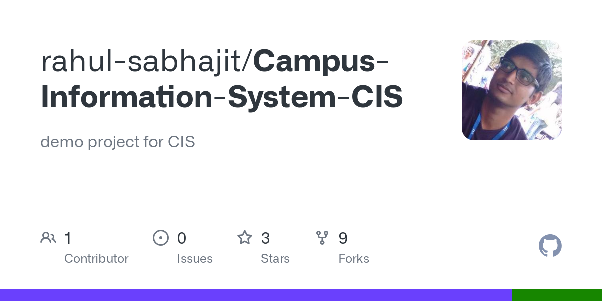 Campus Information System CIS