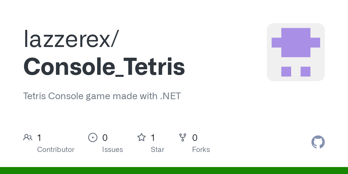 Console_Tetris