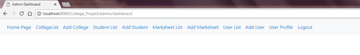 관리자 대시 보드