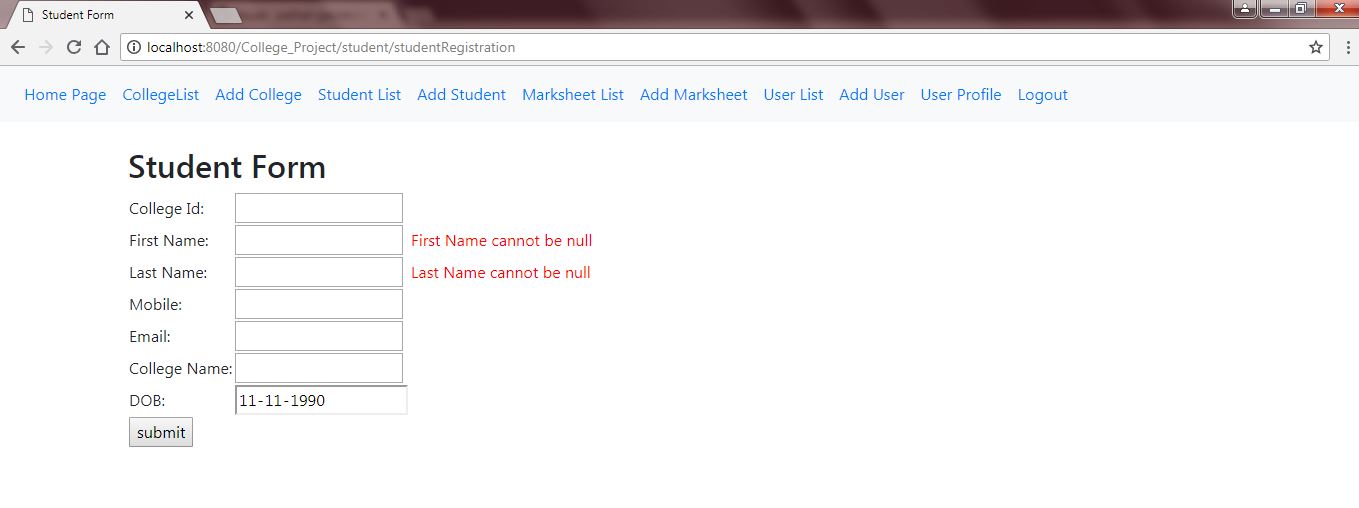 Student_form_validations