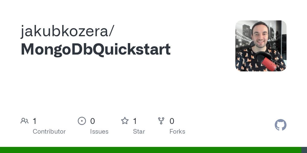 MongoDbQuickstart