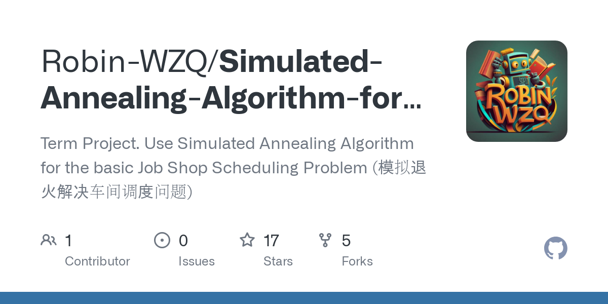 Simulated Annealing Algorithm for JSP