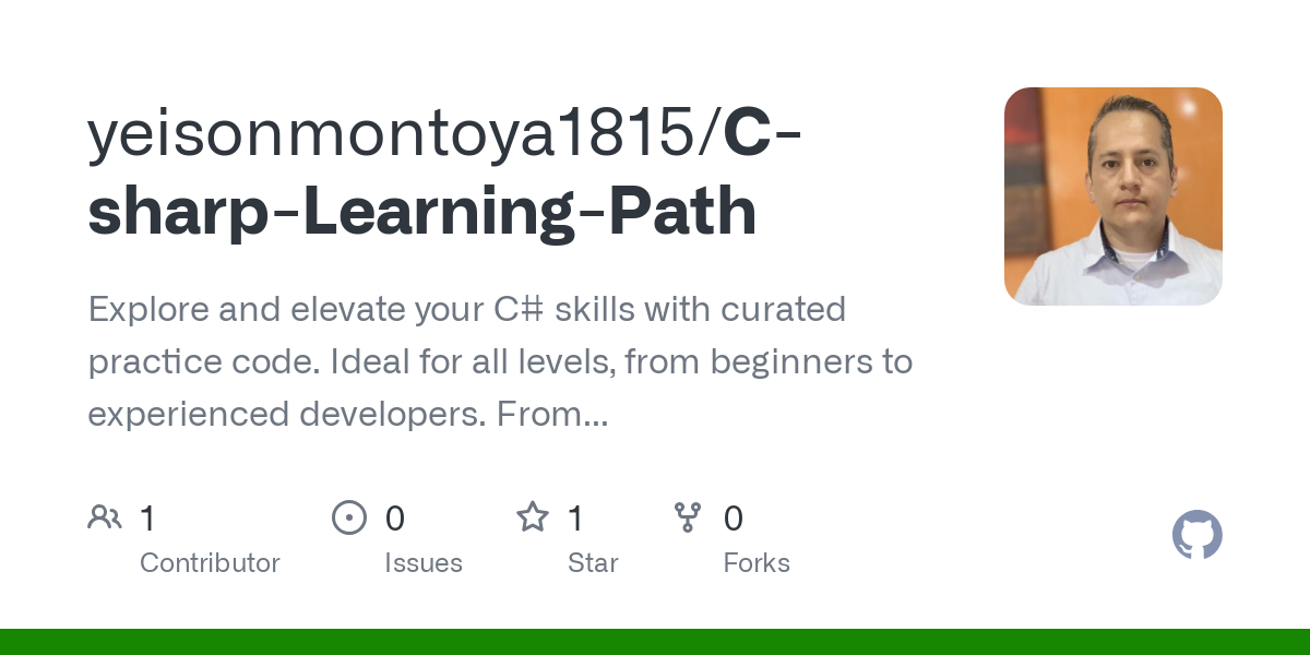 C sharp Learning Path