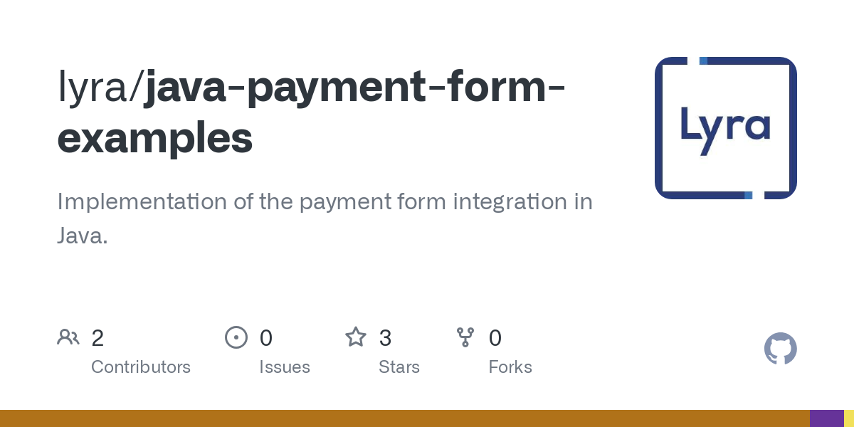 java payment form examples