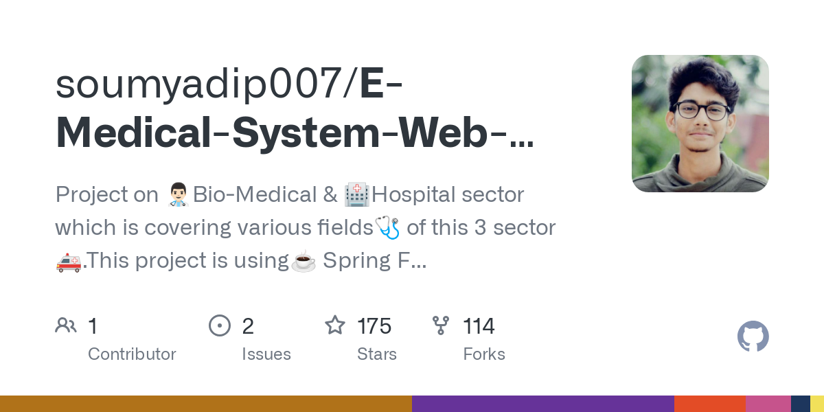 E Medical System Web Project Using Spring Boot Security JPA Rest Thymeleaf HQL