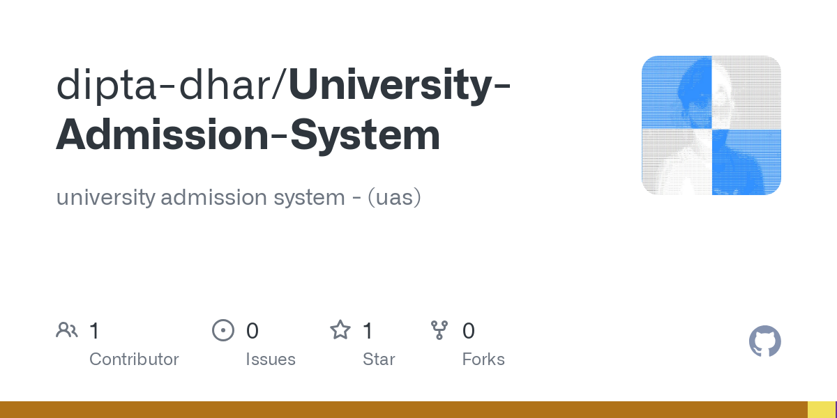 University Admission System