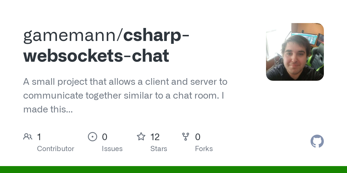 csharp websockets chat