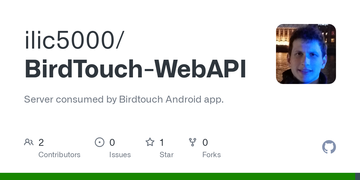 BirdTouch WebAPI