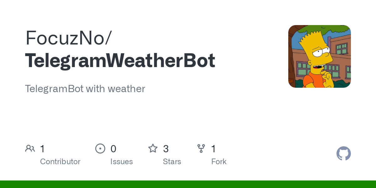 TelegramWeatherBot