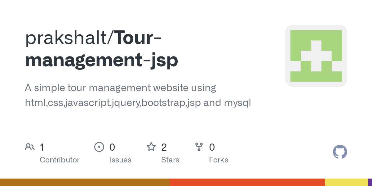 Tour management jsp