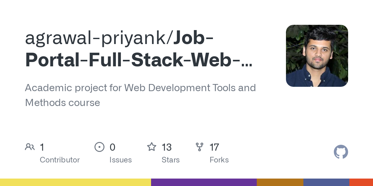 Job Portal Full Stack Web Application