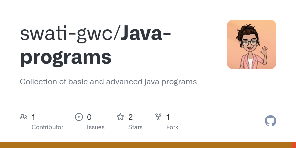 Java programs