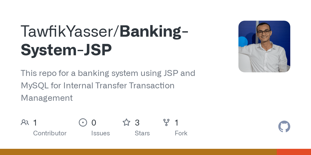 Banking System JSP
