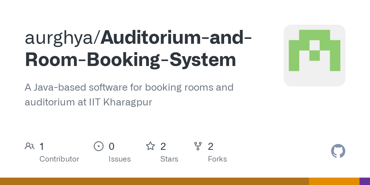 Auditorium and Room Booking System