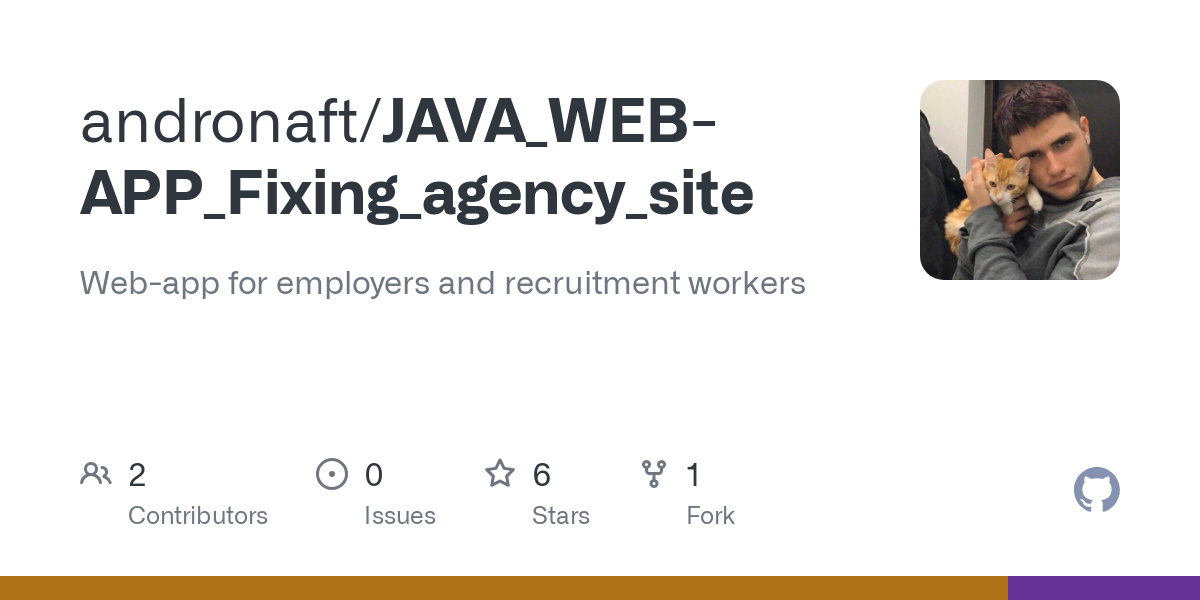 JAVA_WEB APP_Fixing_agency_site