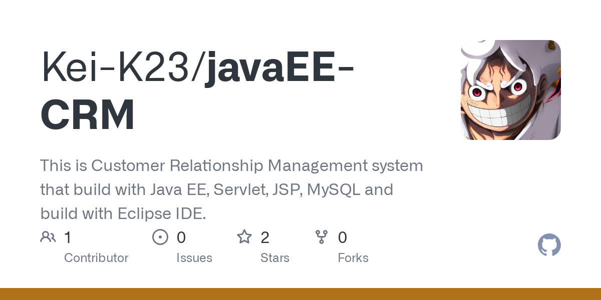 javaEE CRM