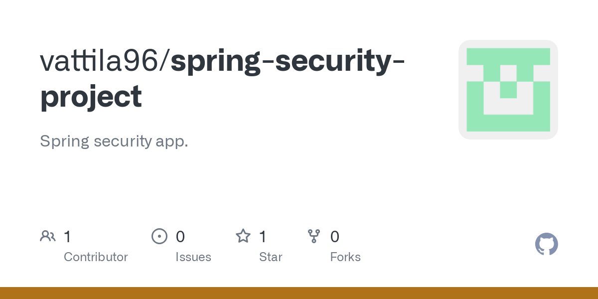 spring security project