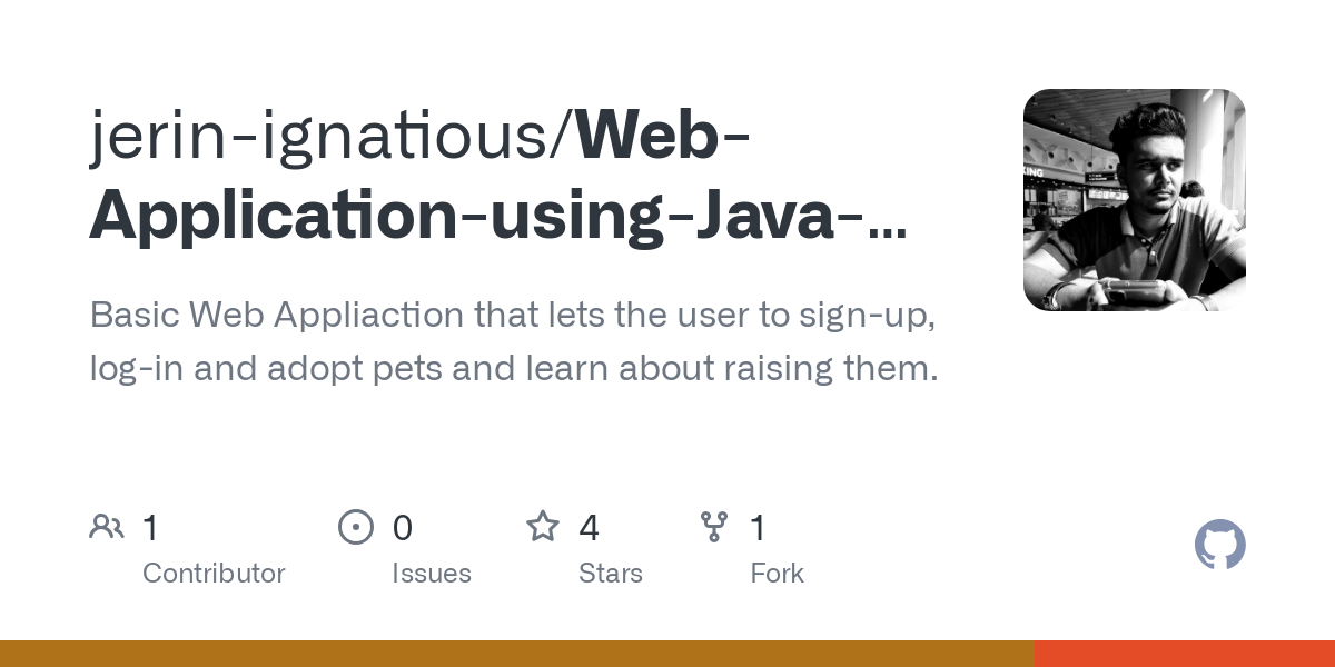 Web Application using Java Server Pages