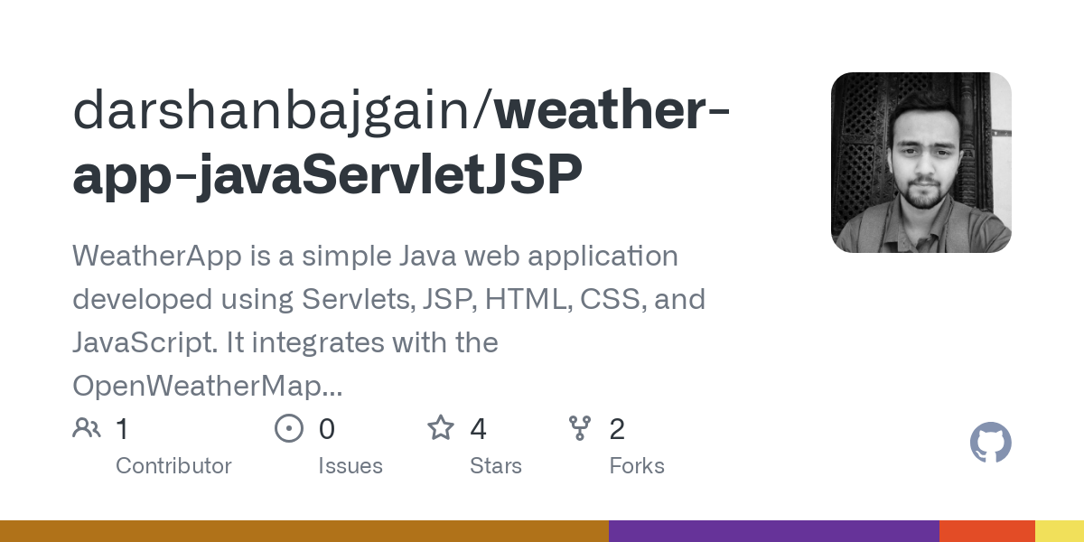 weather app javaServletJSP