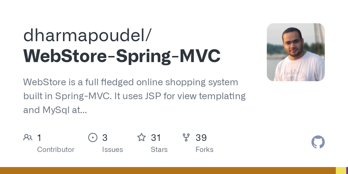 WebStore Spring MVC