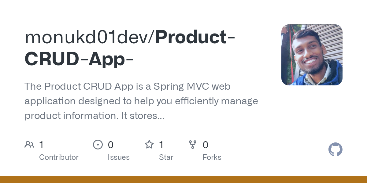 Product CRUD App