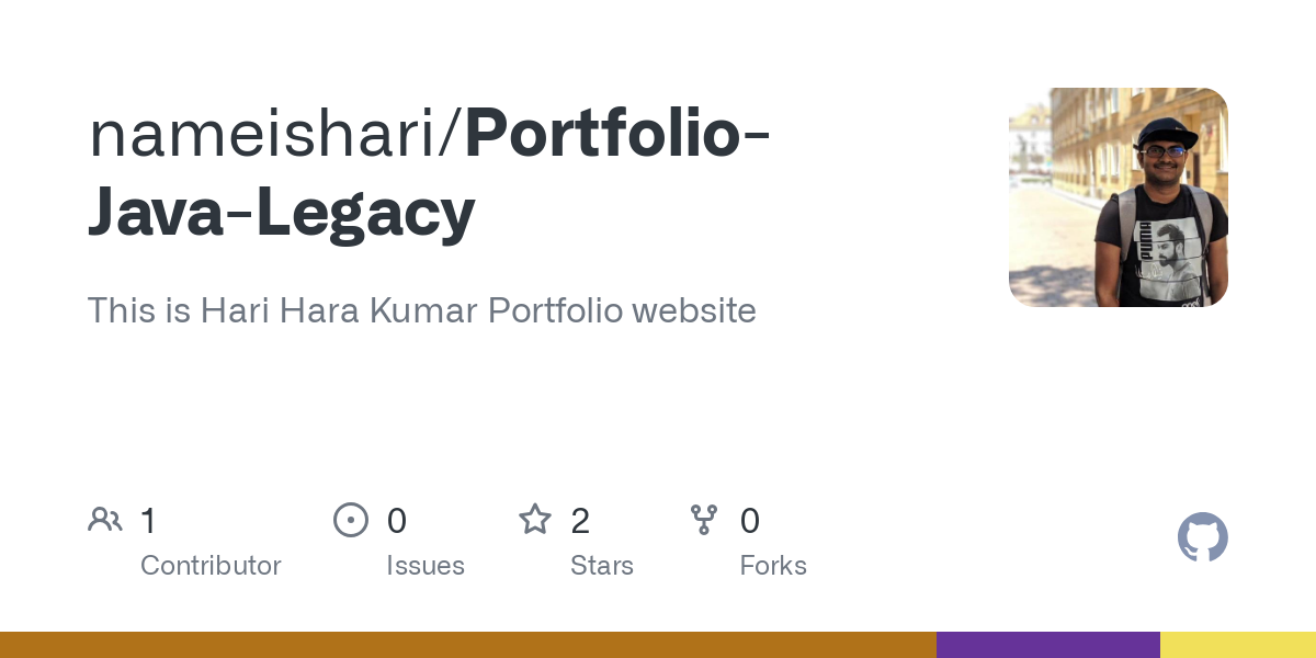 Portfolio Java Legacy