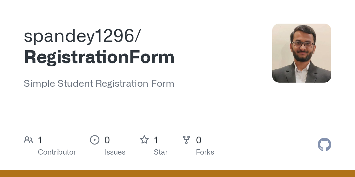 RegistrationForm