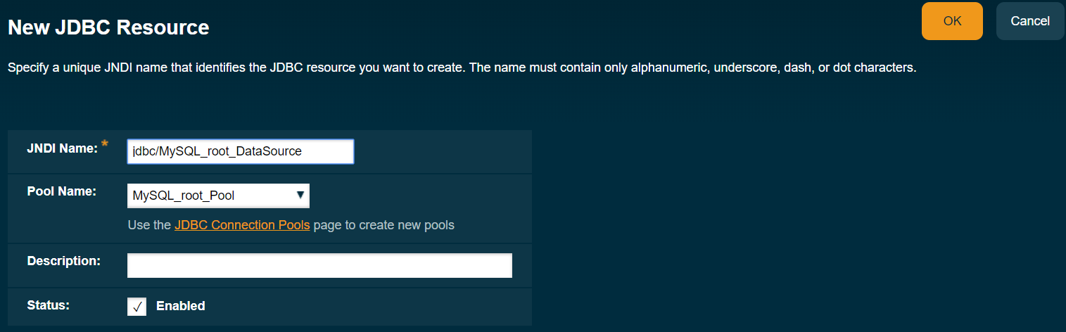 Payara -JDBC 리소스