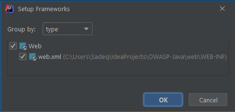 설정 프레임 워크