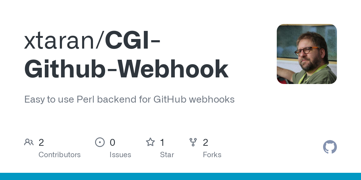 CGI Github Webhook