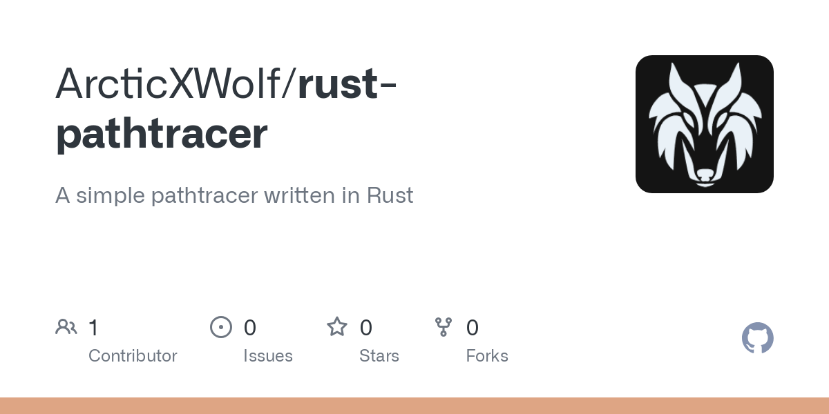rust pathtracer