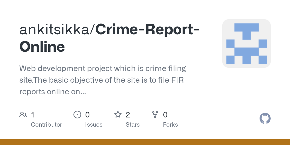 Crime Report Online