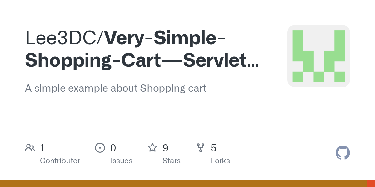 Very Simple Shopping Cart   Servlet JSP