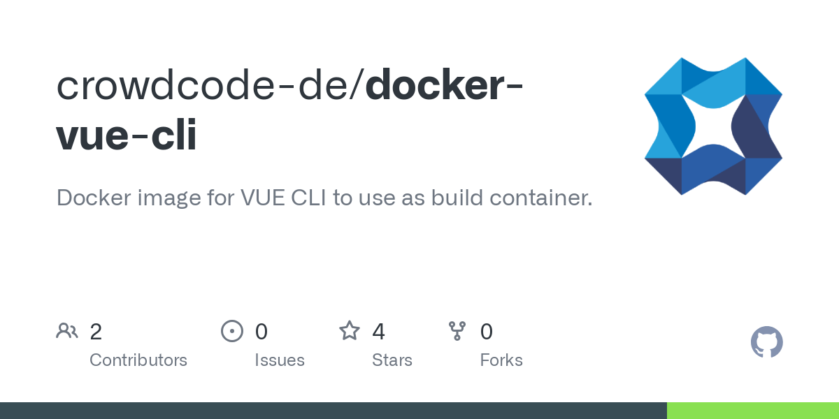 docker vue cli