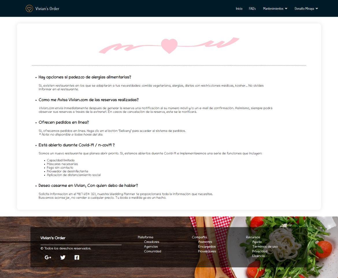 FAQ 페이지 시뮬레이션